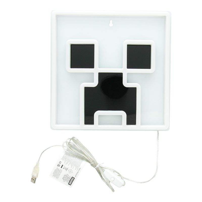 Minecraft - Lampe Néon Led - Creeper Éteins