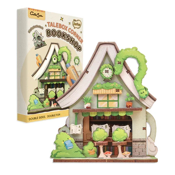 Mini Maison Librairie DIY - 50 pièces