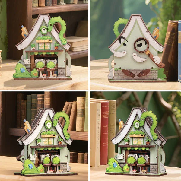 Mini Maison Librairie DIY - 50 pièces