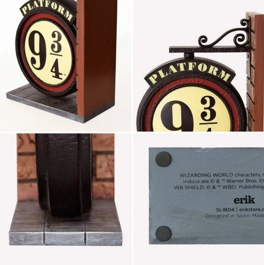 HARRY POTTER - BOOKENDS - PLATFORM 9 3/4