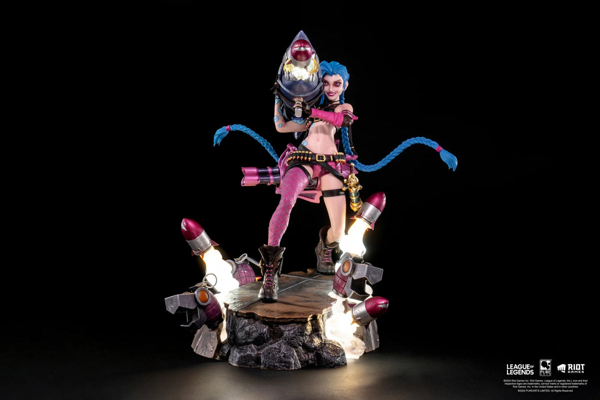 League of Legends - Statuette Jinx PureArts 1/6 31,5cm