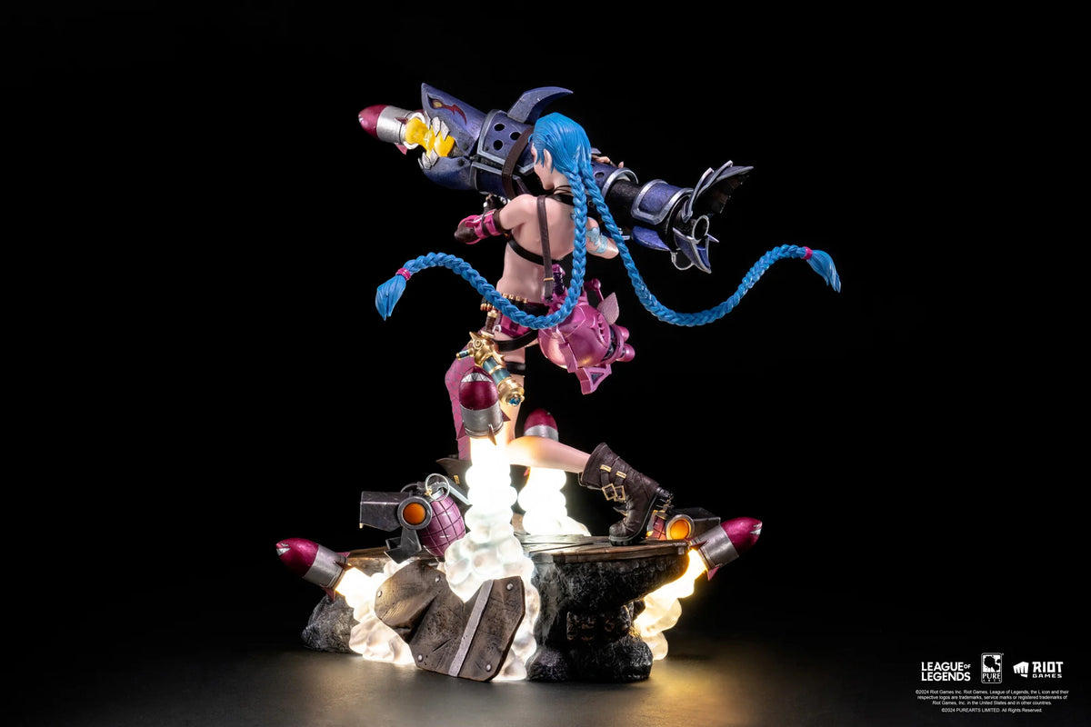 League of Legends - Statuette Jinx PureArts 1/6 31,5cm