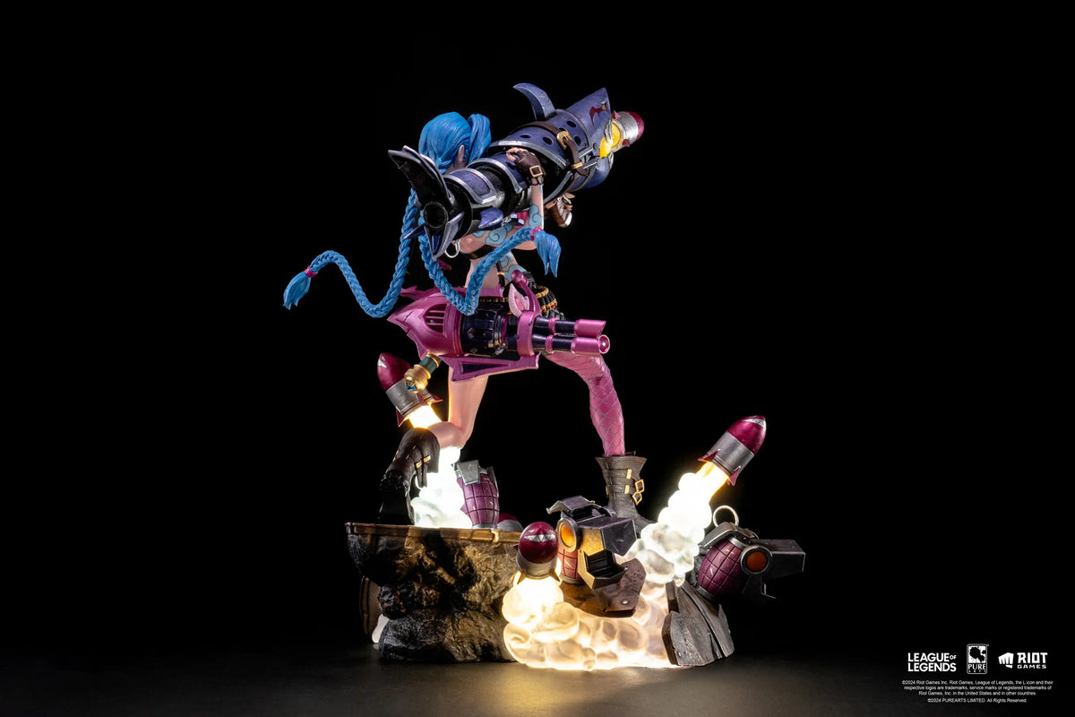 League of Legends - Statuette Jinx PureArts 1/6 31,5cm