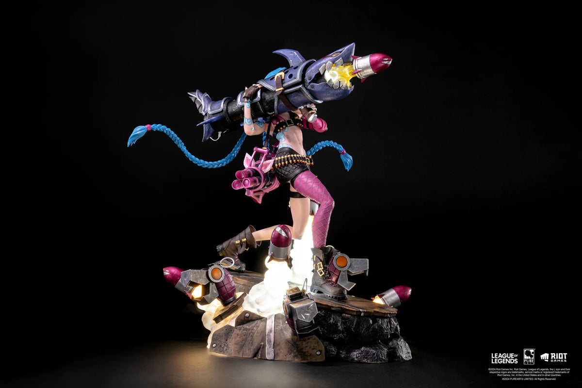 League of Legends - Statuette Jinx PureArts 1/6 31,5cm