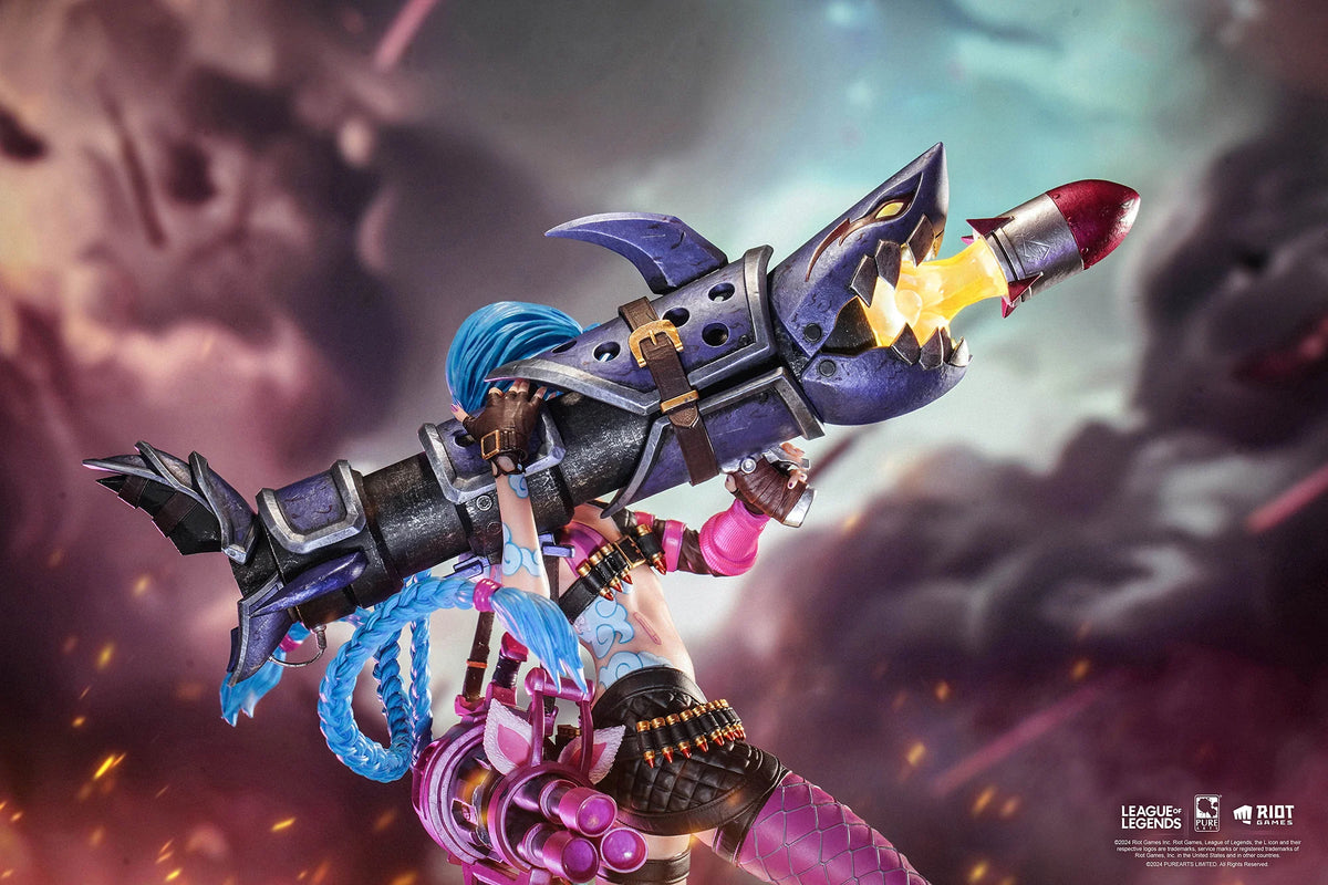 League of Legends - Statuette Jinx PureArts 1/6 31,5cm