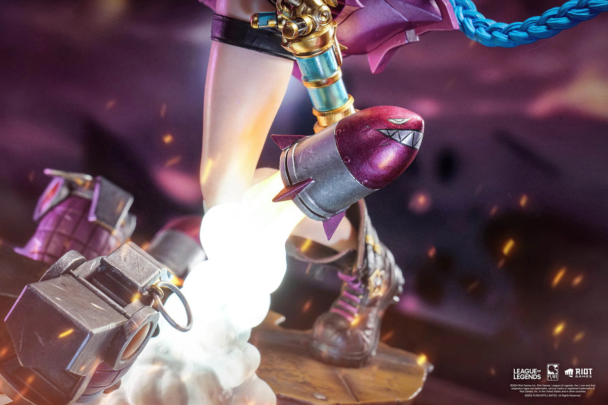 League of Legends - Statuette Jinx PureArts 1/6 31,5cm