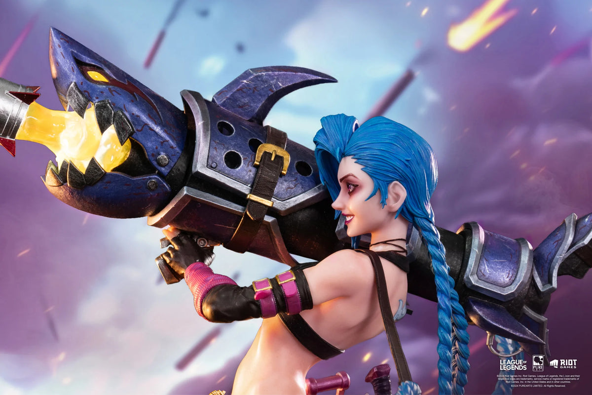 League of Legends - Statuette Jinx PureArts 1/6 31,5cm