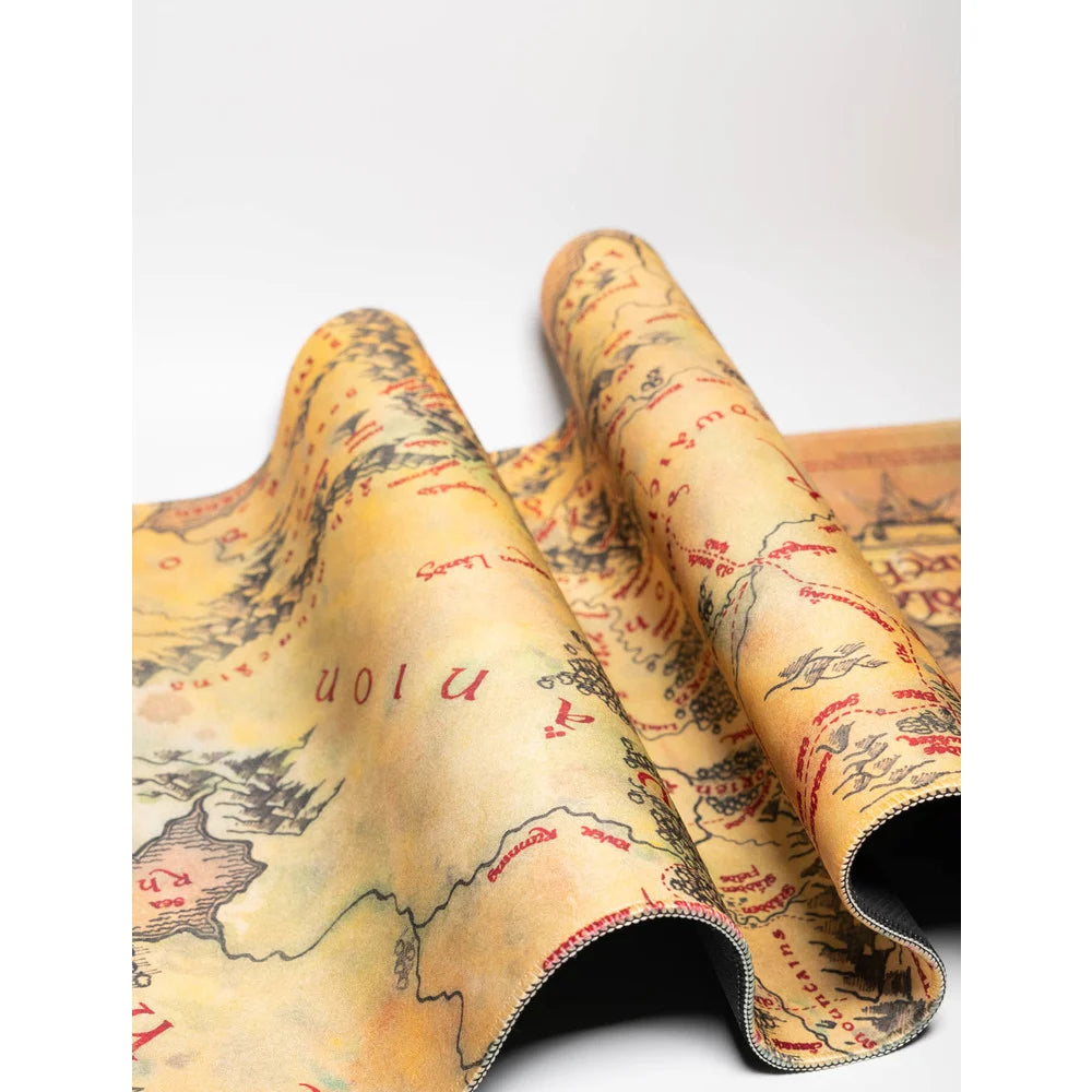 Tapis de souris XL Le Seigneur des Anneaux - Carte de la Terre du Milieu