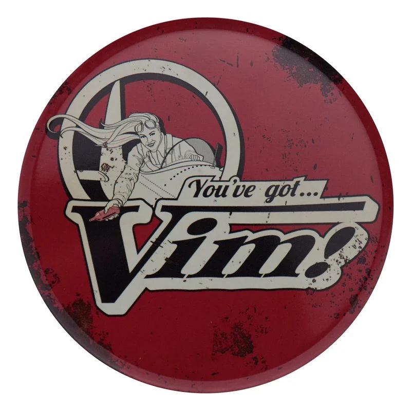 Lot de 4 Sous-Verres Fallout Gravés en Métal