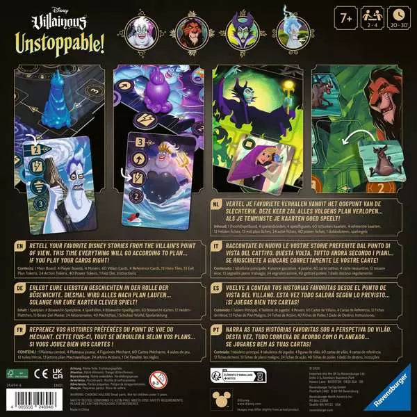 Jeu Disney Villainous Unstoppable - Ravensburger