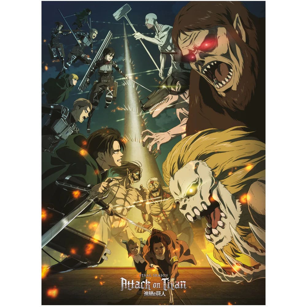 ATTACK ON TITAN - POSTER - SET OF 2 FINAL SEASON POSTERS