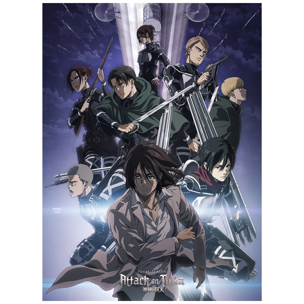 ATTACK ON TITAN - POSTER - SET OF 2 FINAL SEASON POSTERS