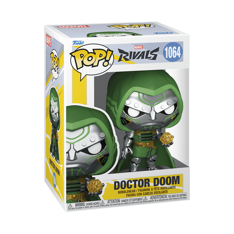 Marvel Rivals - Figurine Pop! Docteur Doom N°1064