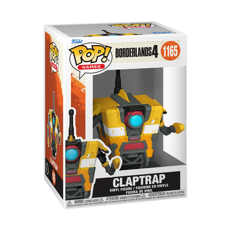 Borderlands 4 - Figurine Pop! Claptrap N°1165