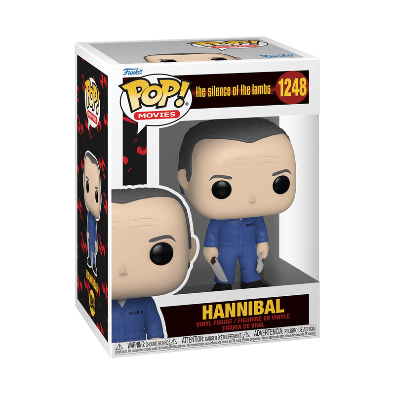 Le Silence des Agneaux - Figurine Pop! Hannibal Lecter N°1248