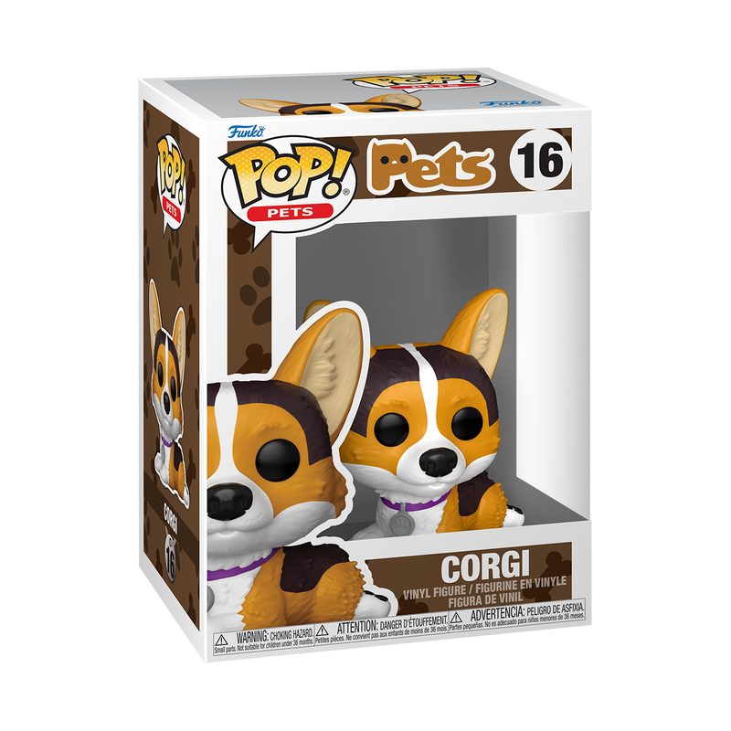 Animaux de Compagnie - Figurine Pop! Corgi N°16