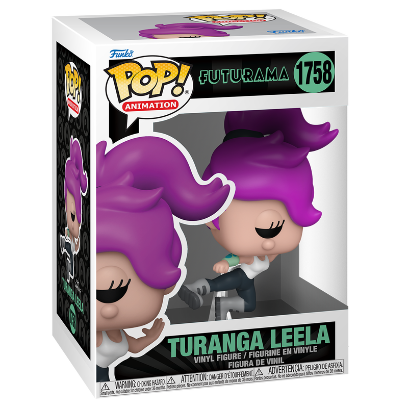 Futurama - Figurine Funko Pop! Leela N°1758 Boîte