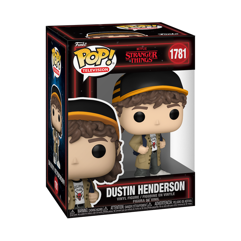 Stranger Things - Figurine Pop! Dustin Henderson N°1781