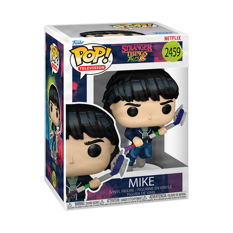 Stranger Things : Chroniques de 1985 - Figurine Pop! Mike N°2459
