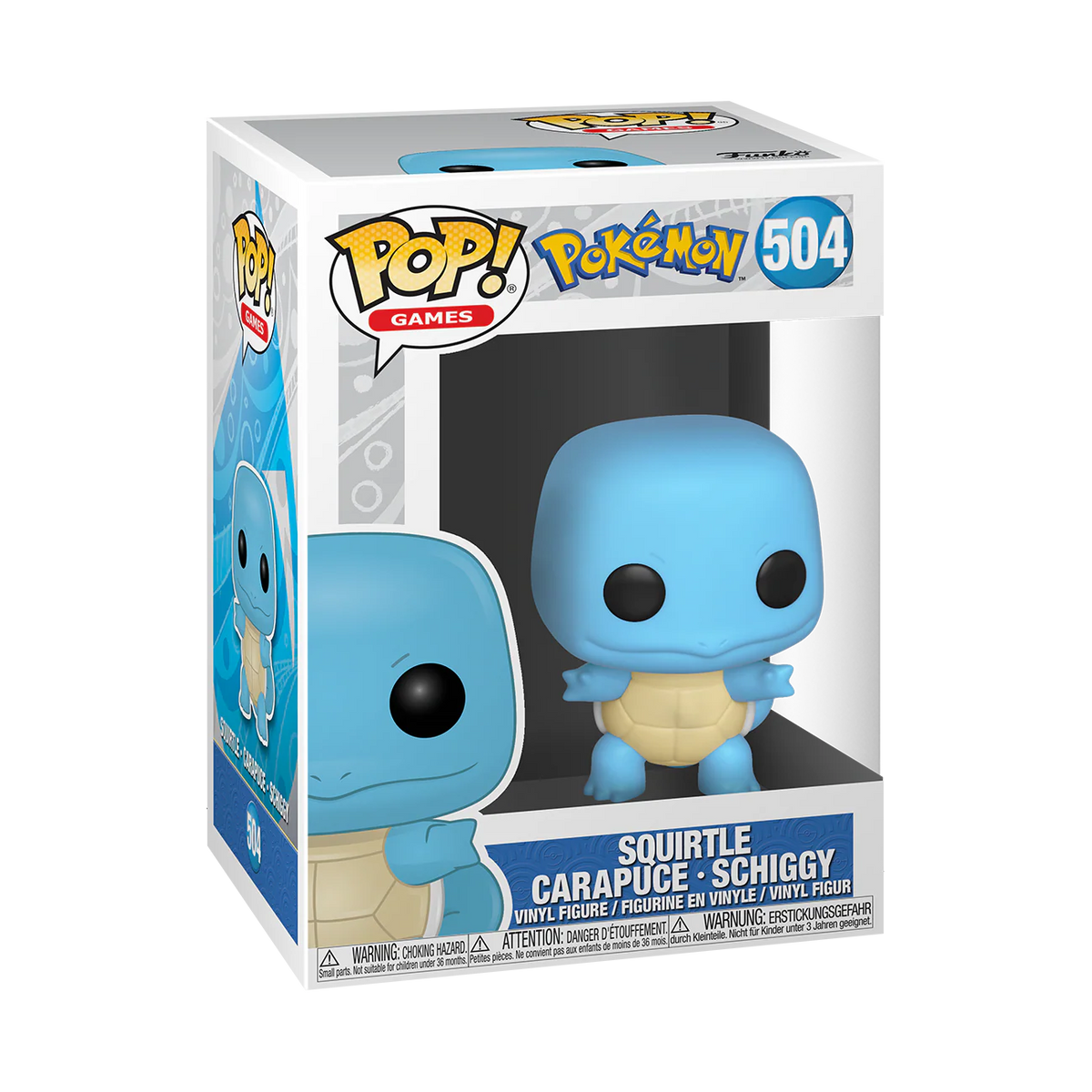 Pokémon - Figurine Pop! Carapuce N°504