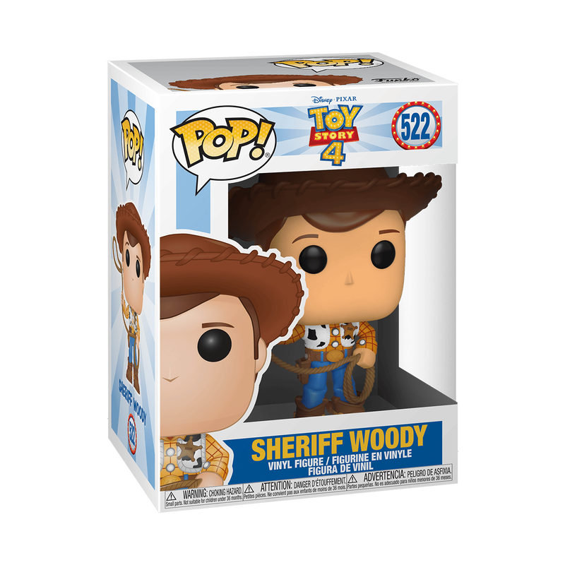 Pixar - Pop! Toy Story Woody N°522 Boîte