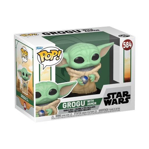 STAR WARS - POP! - GROGU WITH ARMOR