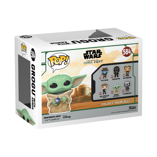 STAR WARS - POP! - GROGU WITH ARMOR