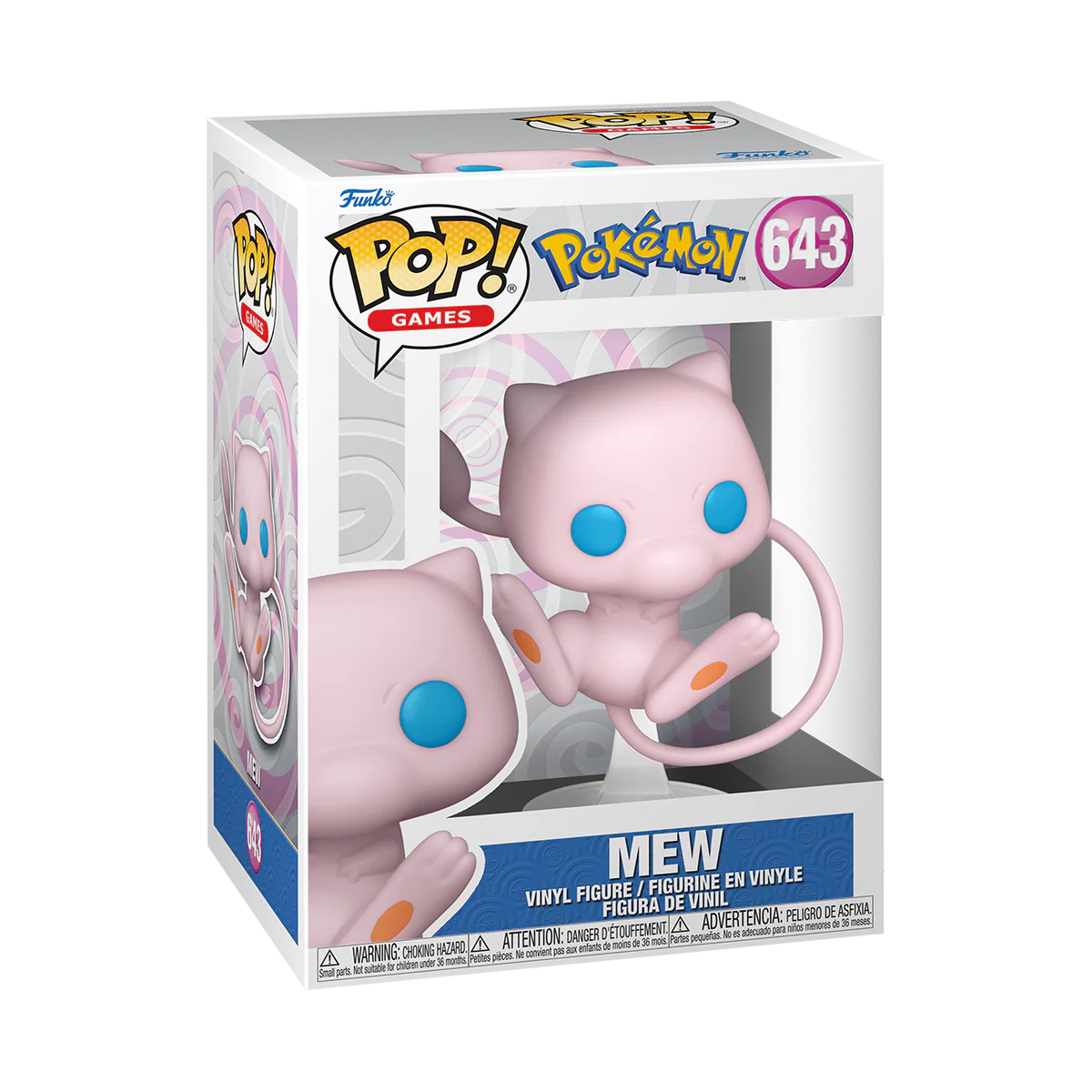 Pokémon - Figurine Funko Pop! Mew N°596 Boîte