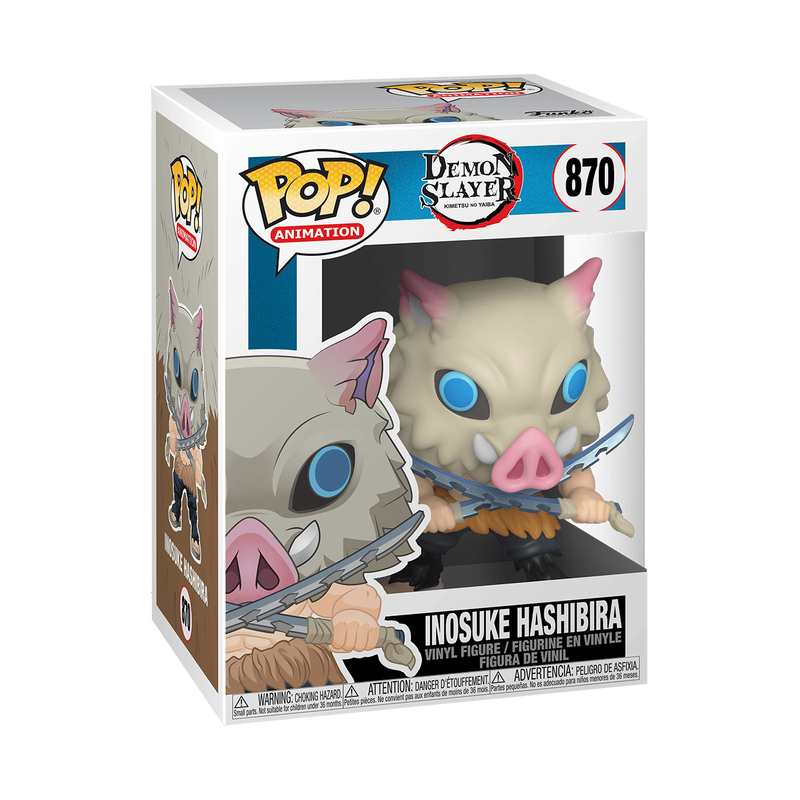 Demon Slayer - Figurine Pop! Inosuke Hashibira N°870