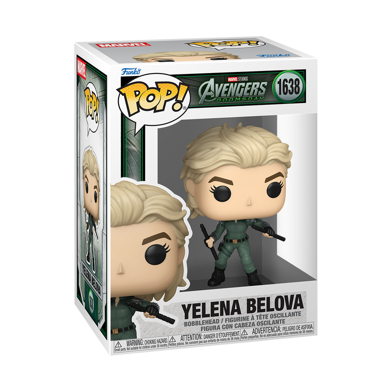 Funko Pop! Yelena Belova N°1638 Avengers: Doomsday - boîte à fenêtre