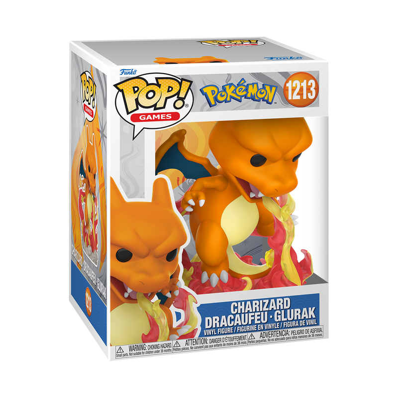 Pokémon - Figurine Pop! Premium Dracaufeu N°1213 - figurine dans sa boîte
