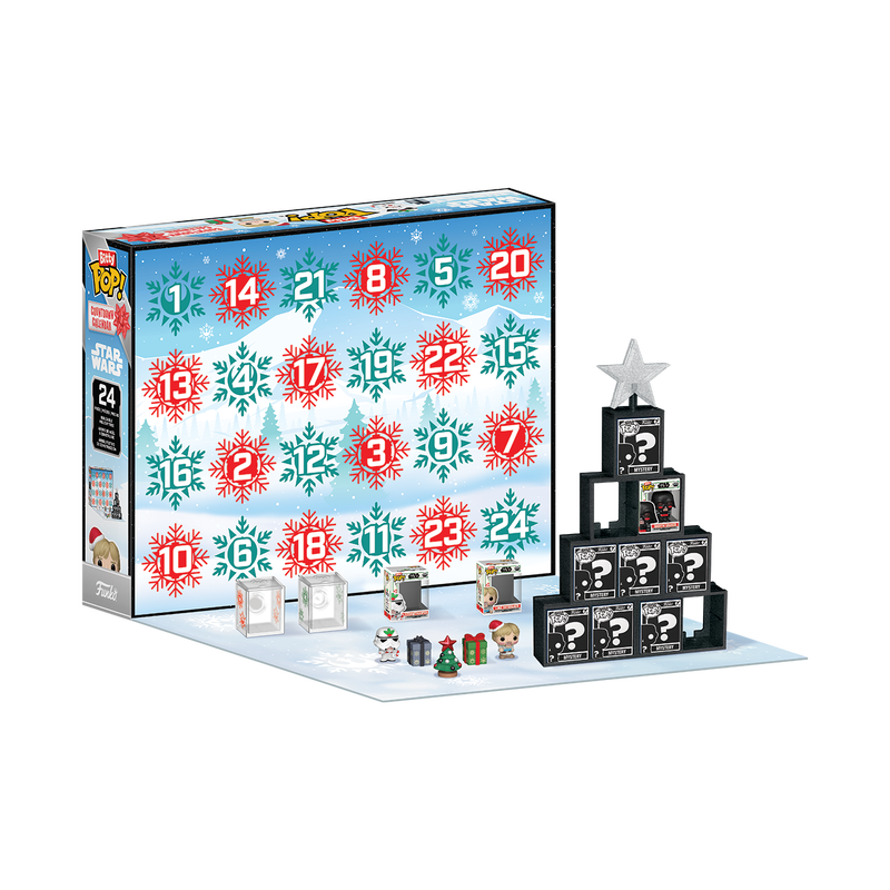 Calendrier de l'Avent Star Wars Bitty Pop! 2026 – présentation et contenu