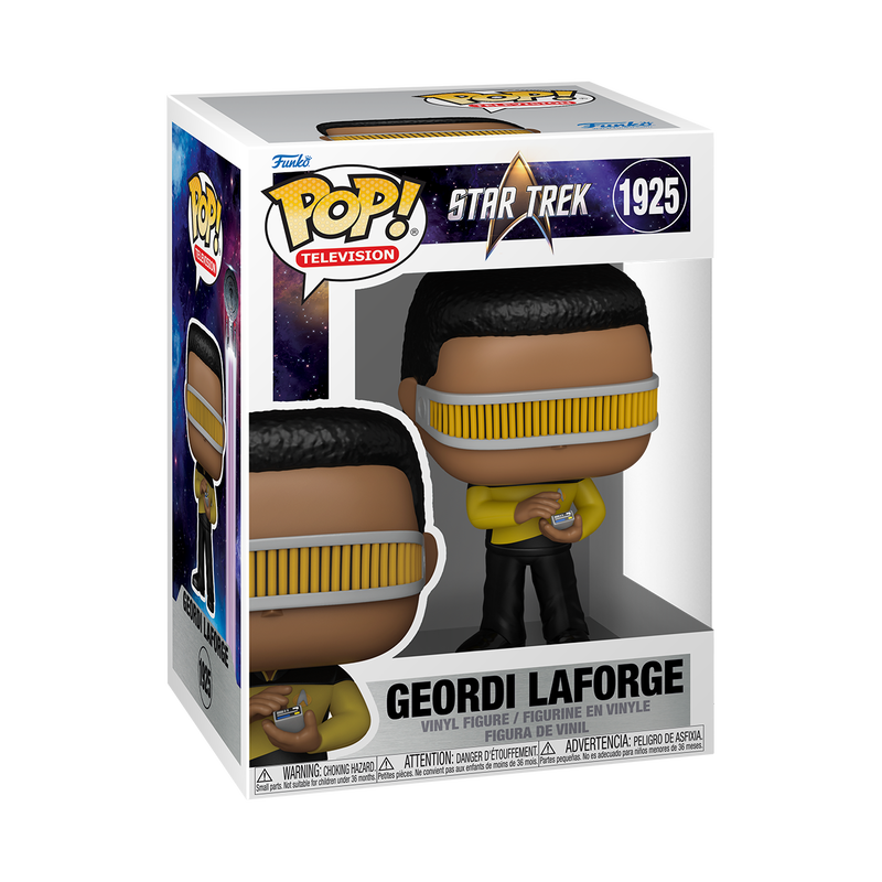 Star Trek : La Nouvelle Génération - Figurine Pop! Geordi LaForge N°1925 - figurine en boîte
