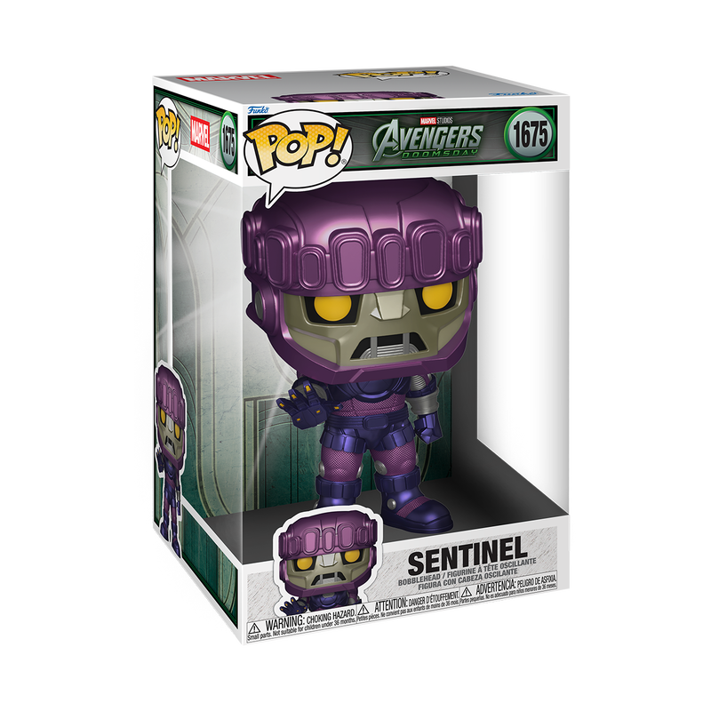 Funko Pop! Jumbo Sentinelle N°1675 Avengers: Doomsday - boîte à fenêtre
