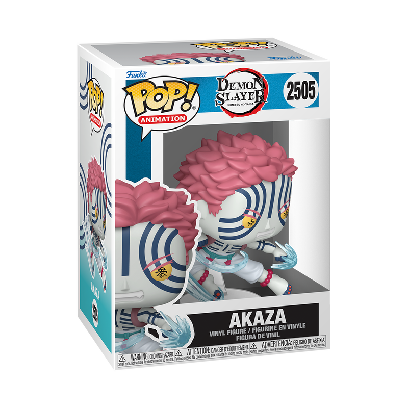 Demon Slayer - Figurine Pop! Akaza (Combat) N°2505 - figurine en boîte