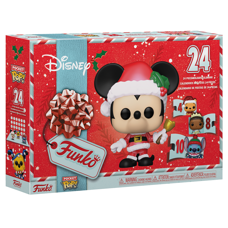 Calendrier de l'Avent Disney Pocket Pop! 2026 – boîte