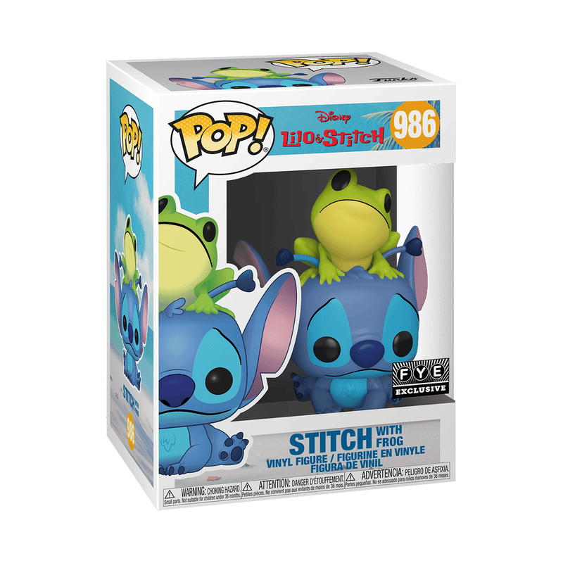 Disney - Pop! Stitch avec Grenouille Édition Spéciale N°986