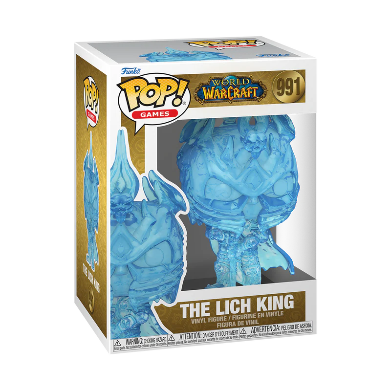World Of Warcraft - Figurine Pop! Roi Liche N°991 Boîte