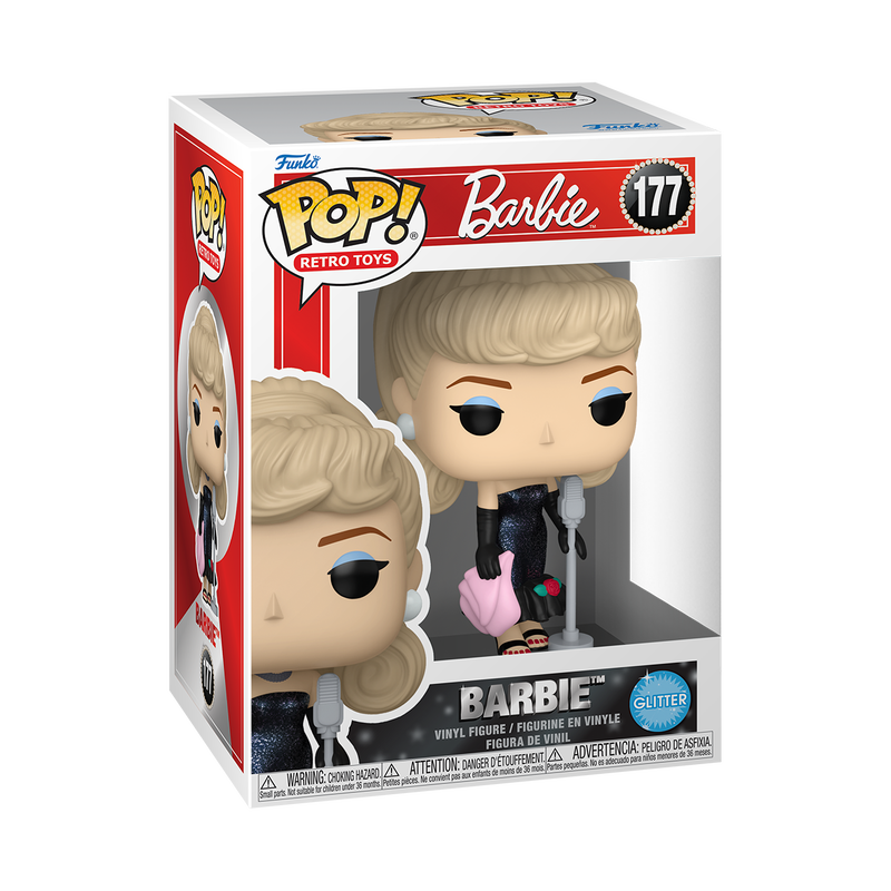 Barbie - Figurine Pop! Barbie Solo in the Spotlight (Glitter) N°177 - en boîte