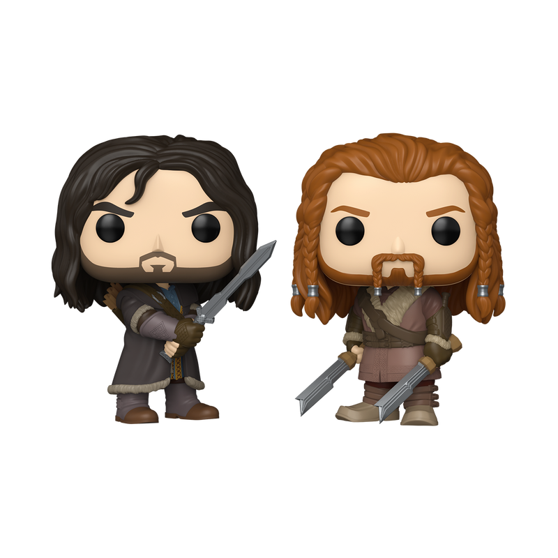 Le Hobbit - Pack de 2 Figurines Pop! Kíli et Fíli