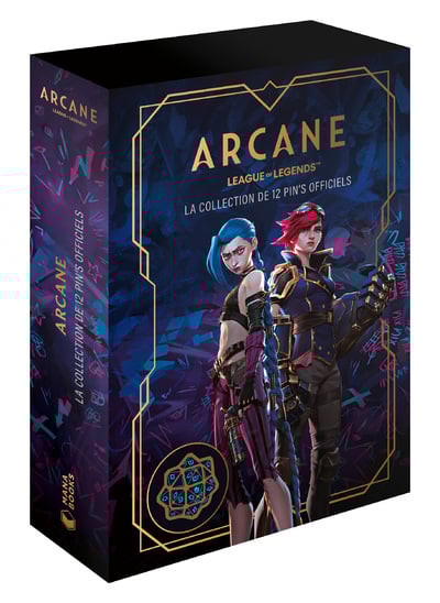 Arcane - Collection de 12 Pin’s Officiels
