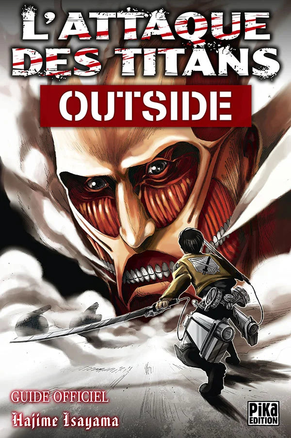 ATTACK ON TITAN - BOOK - OFFICIAL OUTSIDE GUIDE