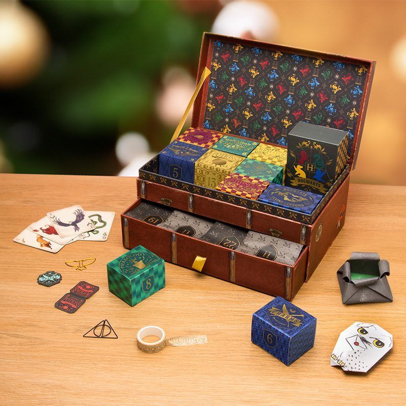 Calendrier de l'Avent Harry Potter - Coffret Souvenir 24 Boîtes