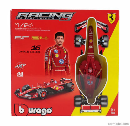 Maquette F1 Ferrari SF-24 Charles Leclerc - Kit 1/24