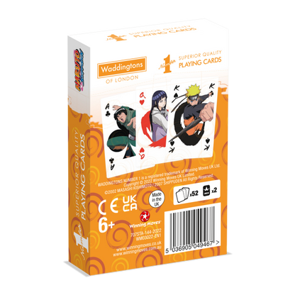 Jeu de 54 Cartes Naruto Shippuden