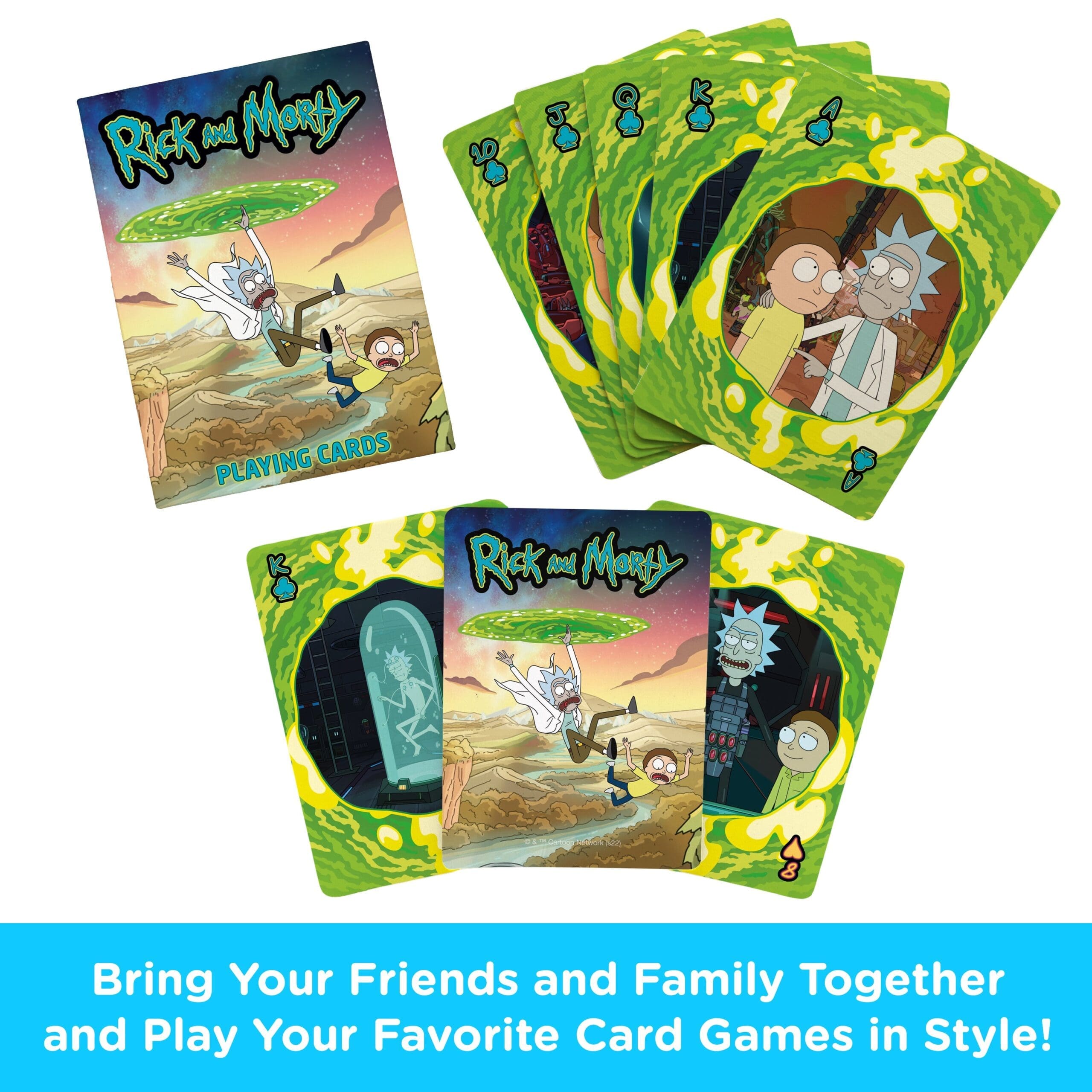 Jeu de Cartes Rick & Morty - Adult Swim Cartes