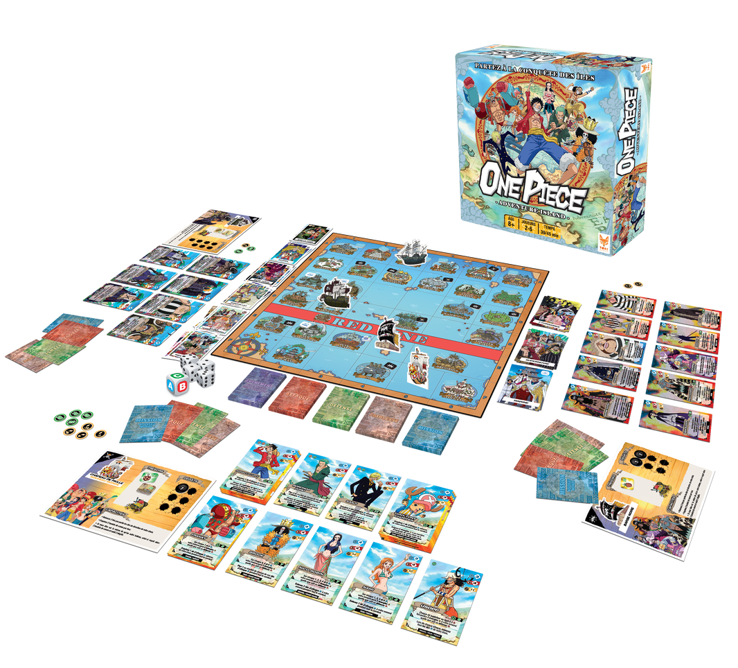 ONE PIECE - BOARD GAME - ADVENTURE ISLAND