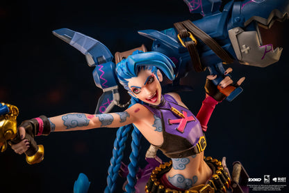League of Legends - Statue Jinx & Warwick 2XKO