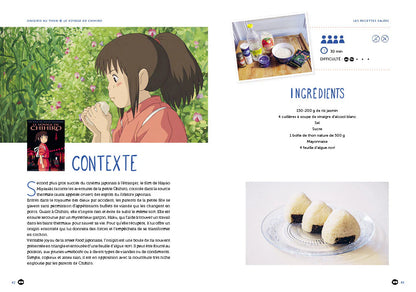 STUDIO GHIBLI - LIVRE - LES RECETTES DES FILMS DU STUDIO GHIBLI