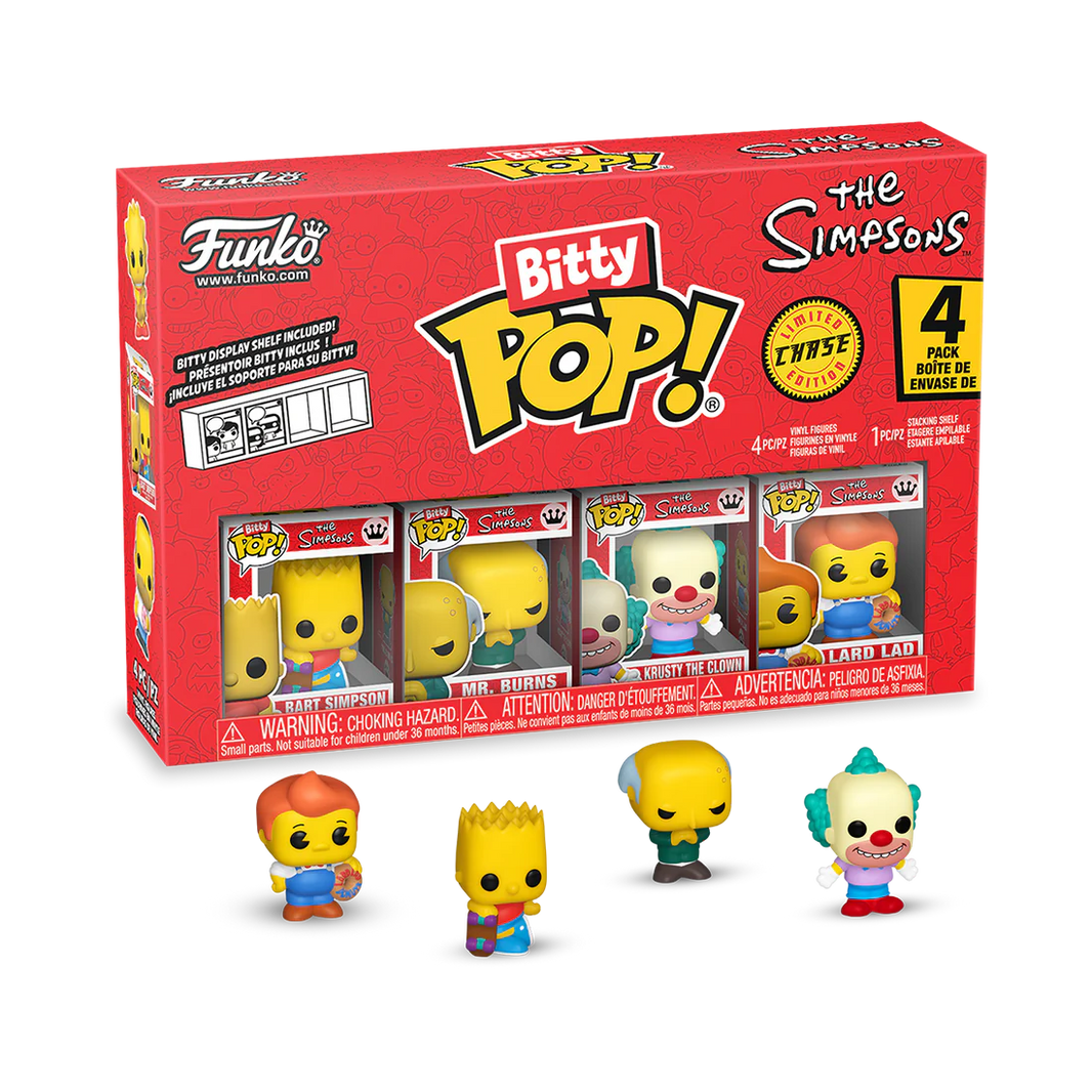 Bitty Pop! Les Simpsons - Bart - Mr.Burns - Krusty Boîte
